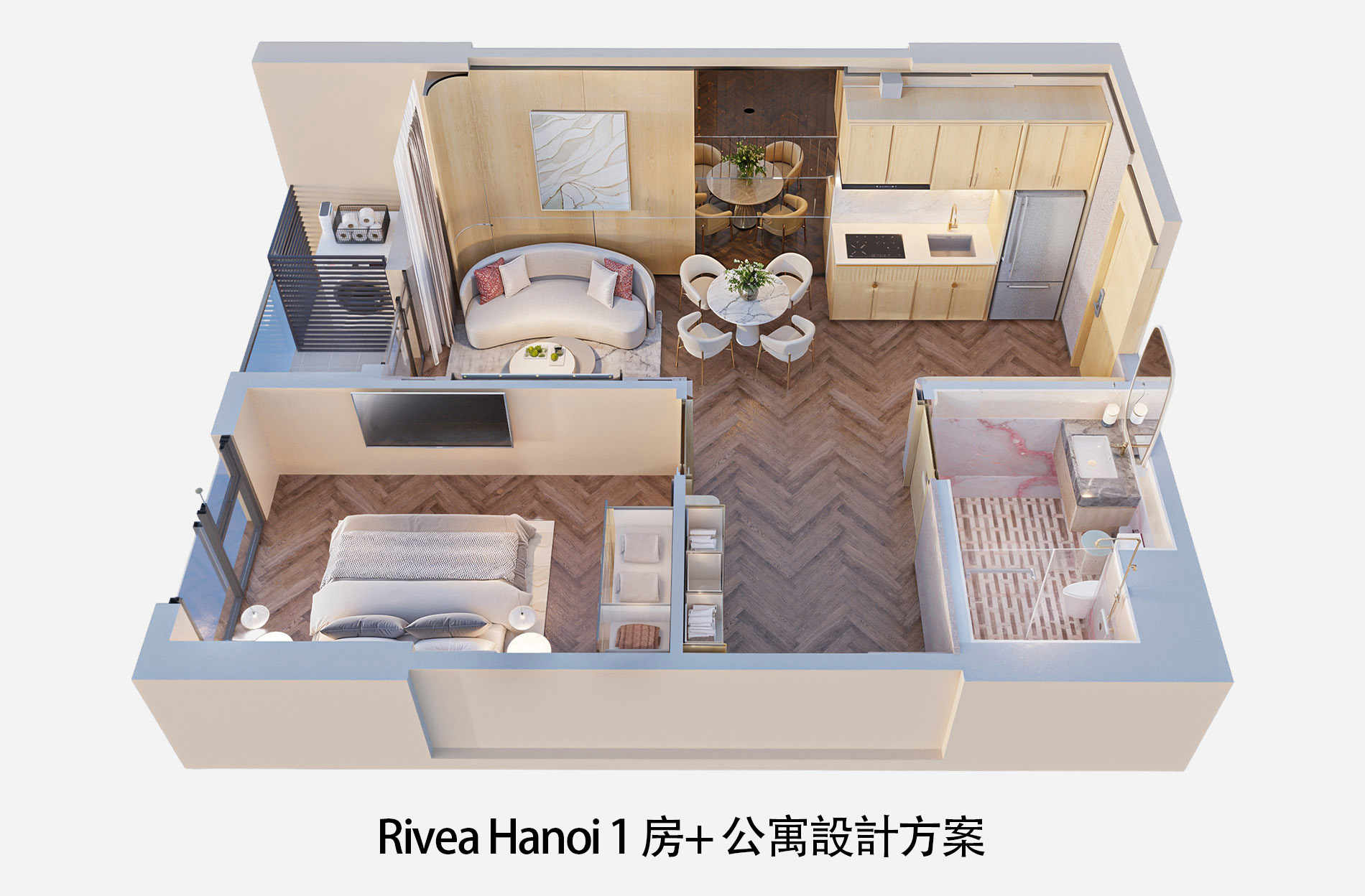 Rivea Hanoi 公寓設計